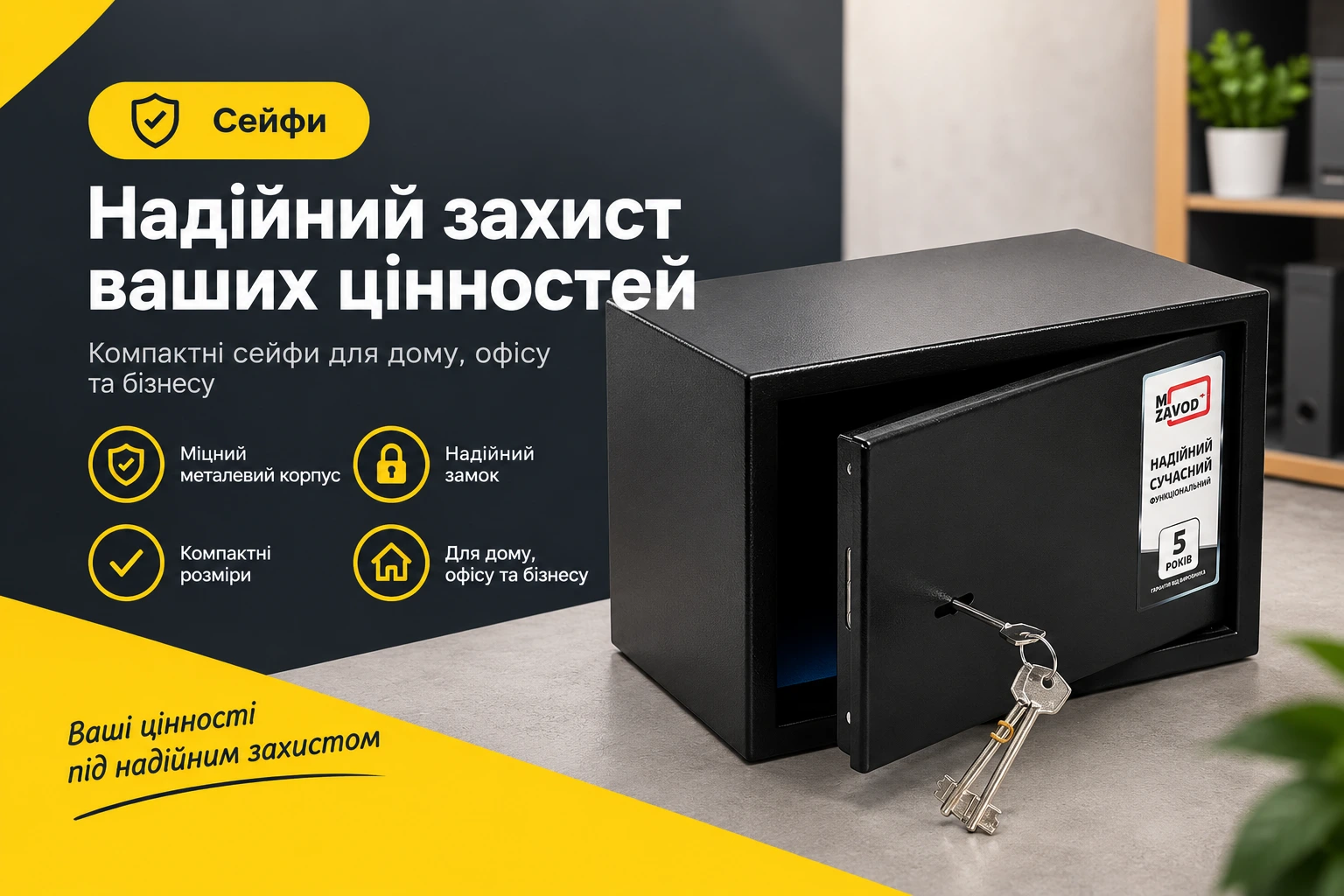 Меблеві сейфи