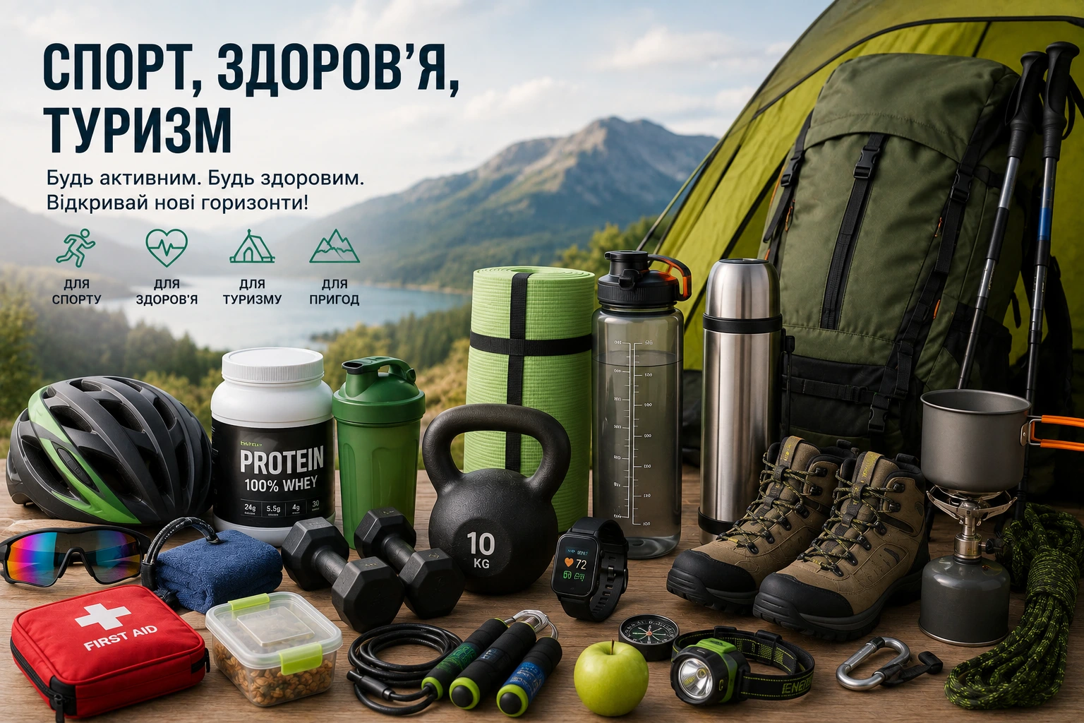 Спорт, здоров'я, туризм