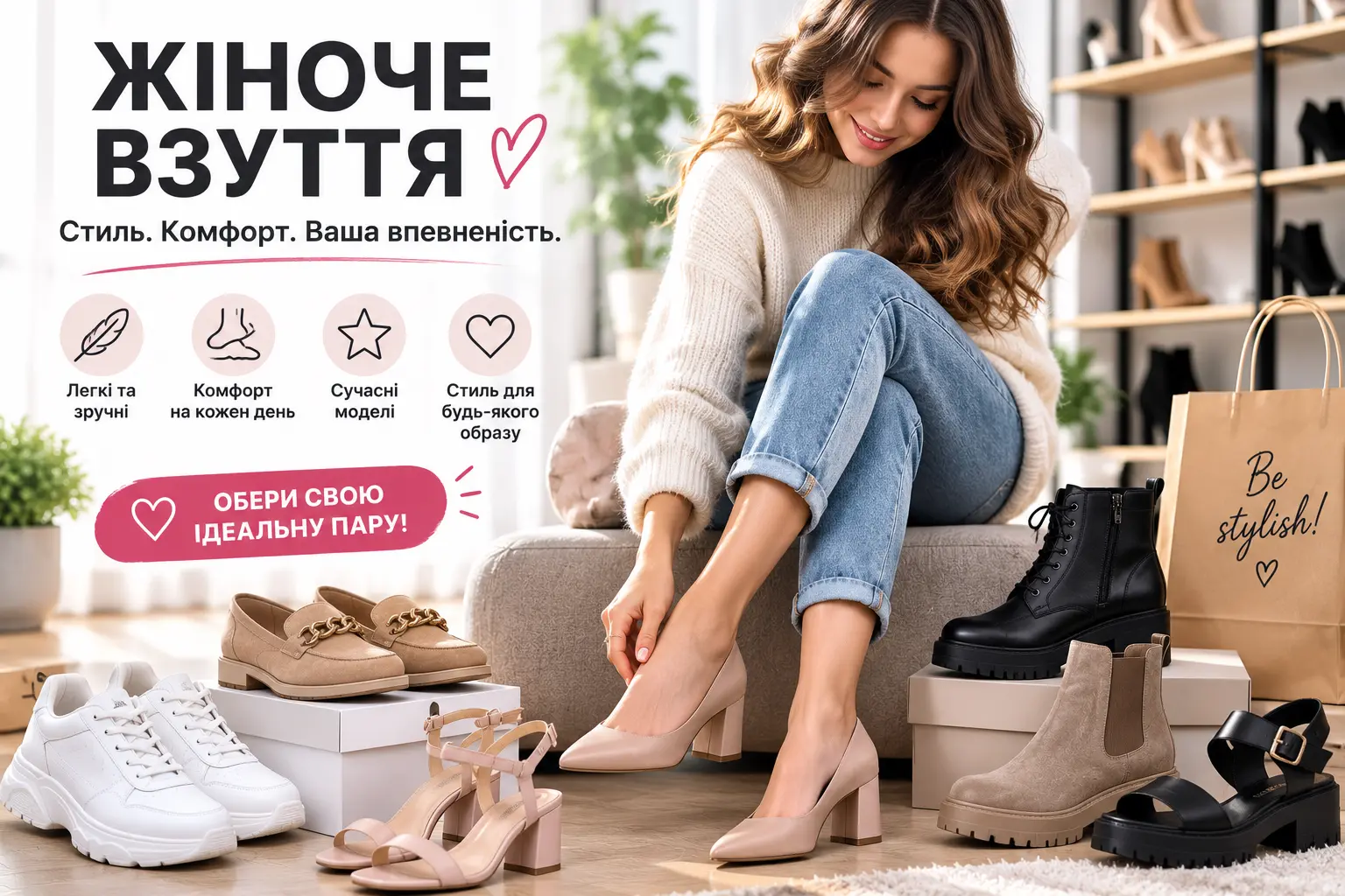Жіноче взуття