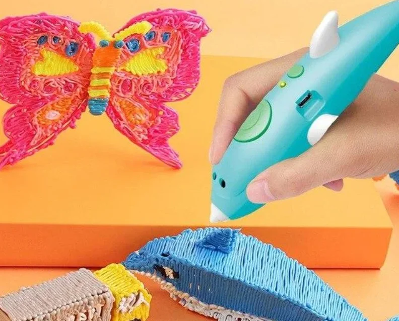 3D-ручка PEN-2 із LCD-дисплеєм та пластиком