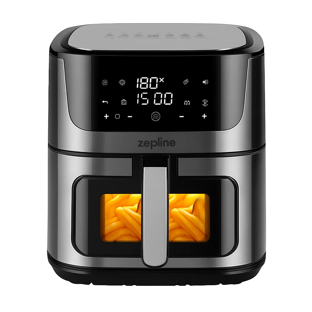Аерогриль Zepline ZP-109A, 10.5 л, 3500 Вт, 2 ТЕНи, сенсорна
