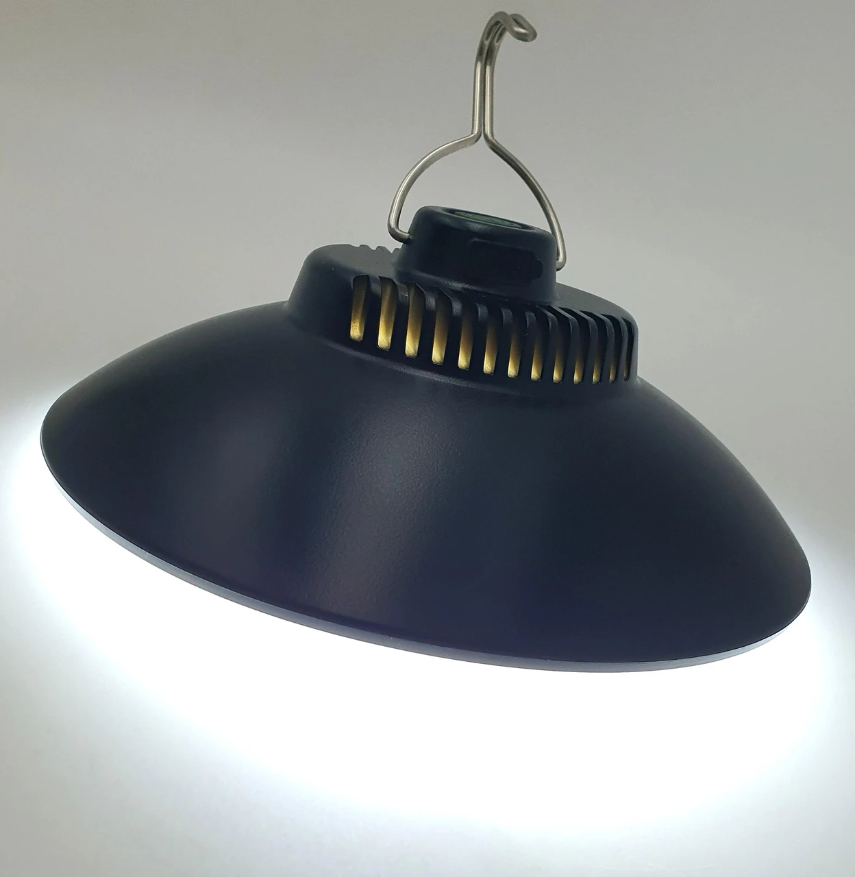 Акумуляторна кемпінгова лампа Lamp SSP-09, 18×8 см, 200 лм, з USB-зарядкою та підвісним гачком