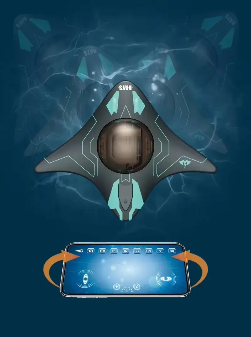 I-SPY RAYS Speed Boat — радіокерований катер із Wi-Fi камерою, 18 см