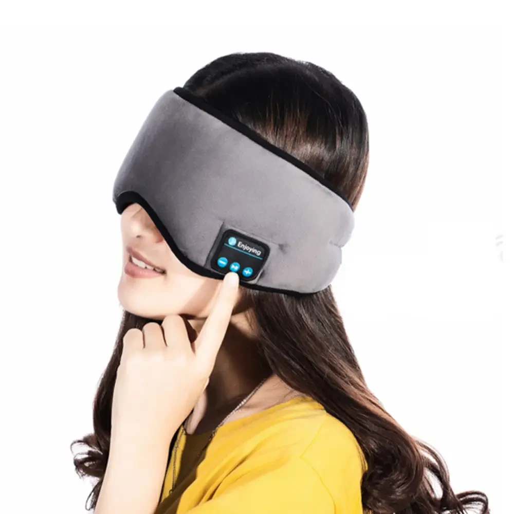 Маска для сну MUSIC GOGGLES A183 з Bluetooth-гарнітурою, сірий