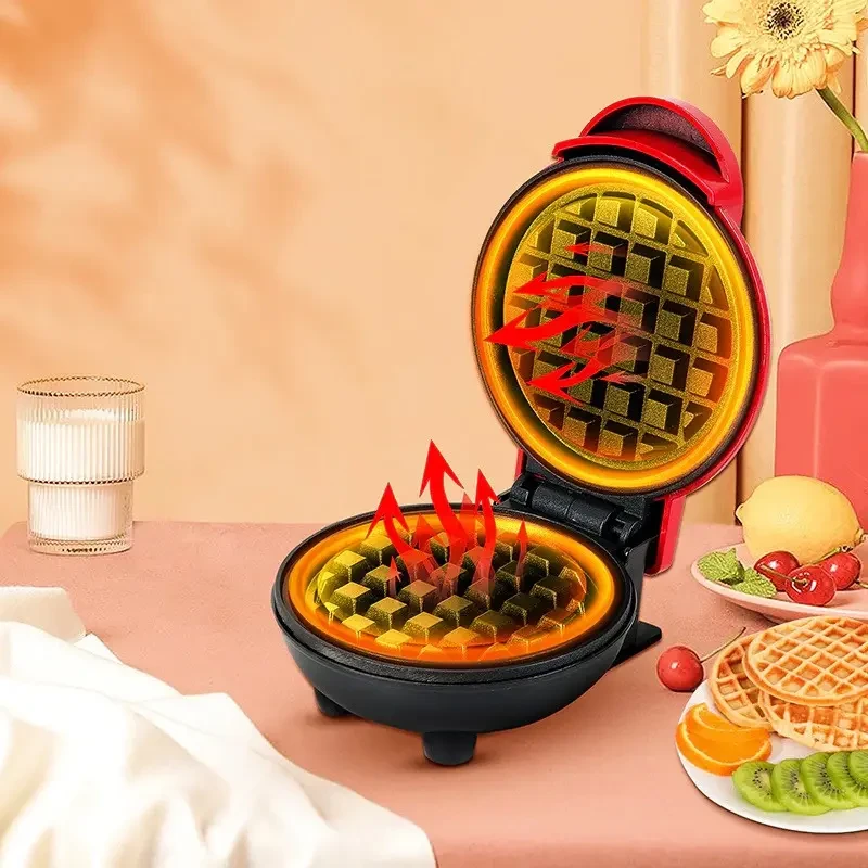 Міні-вафельниця для бельгійських вафель Mini Waffle Maker