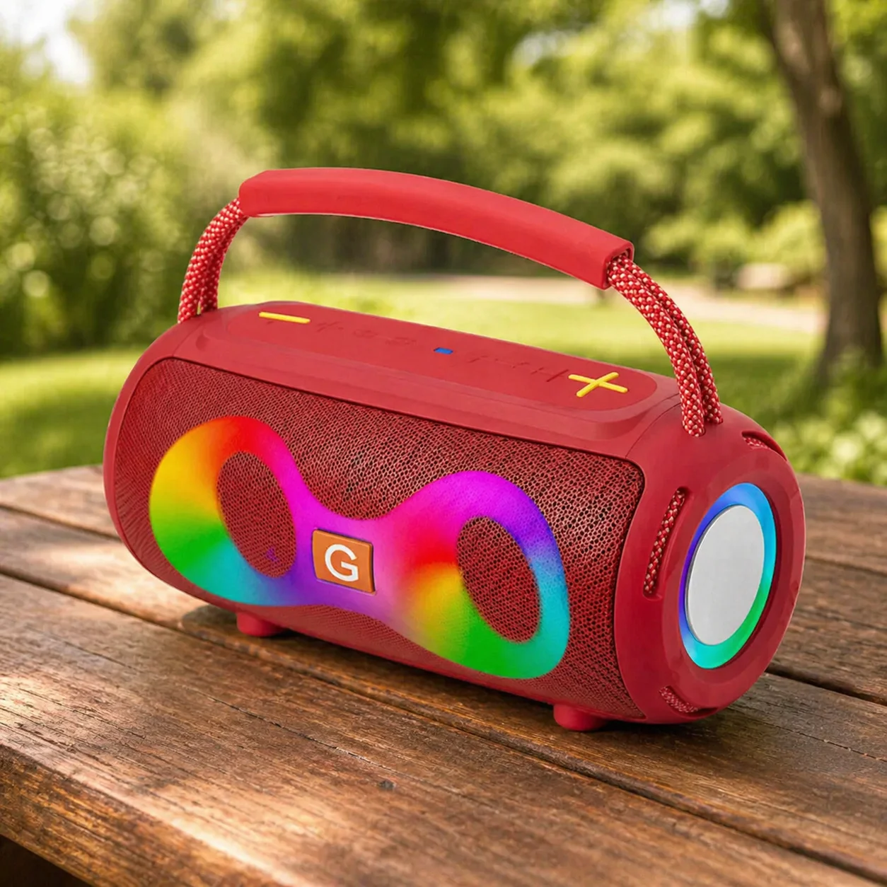 Мінідинамік Bluetooth LED ET-311 з підсвіткою