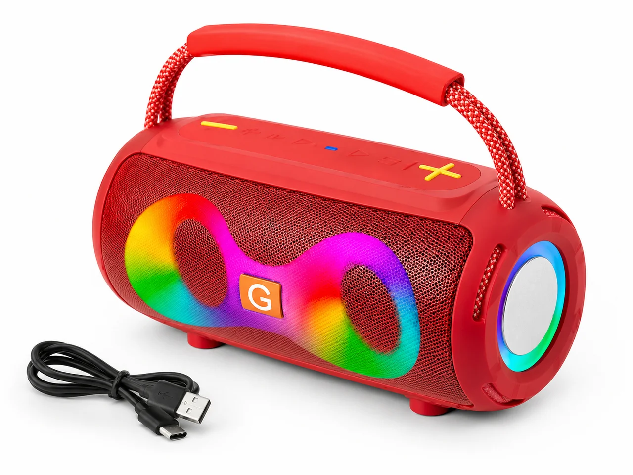 Мінідинамік Bluetooth LED ET-311 з підсвіткою