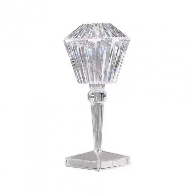 Настільна декоративна лампа DSL Crystal Lamp з RGB підсвіткою на 16 кольорів