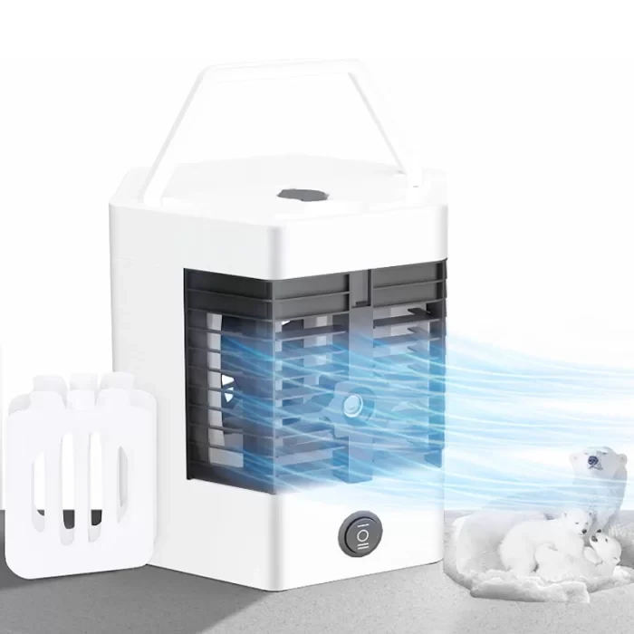Портативний мінікондиціонер зі зволожувачем повітря 5X Arctic Cool Ultra Pro / Настільний кондиціонер