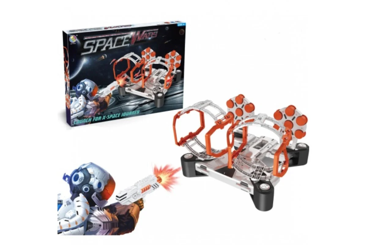 Тир набір ігровий Space Wars BLD Toys «Стрільба з бластера по гравіну з мішенями» B3229