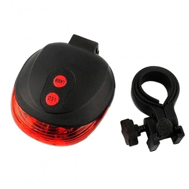 Велосипедний ліхтарик із кріпленням BL-118 BIKE LIGHT+LASER