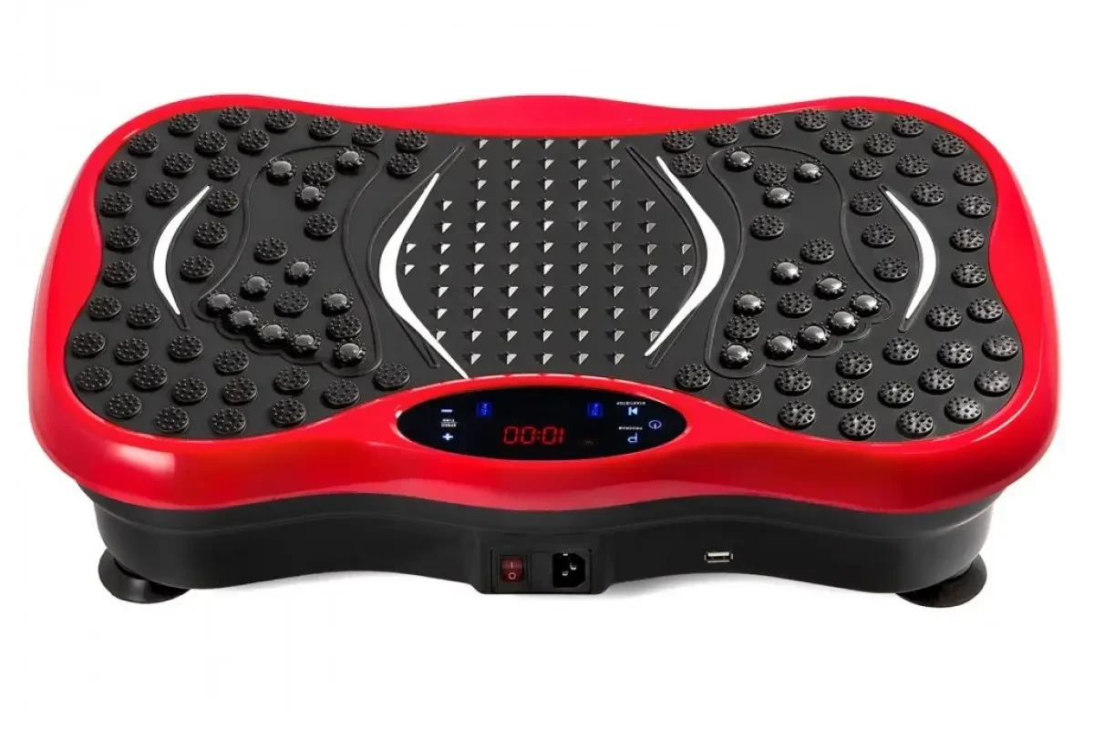 Віброплатформа S131 Bluetooth, червоного кольору