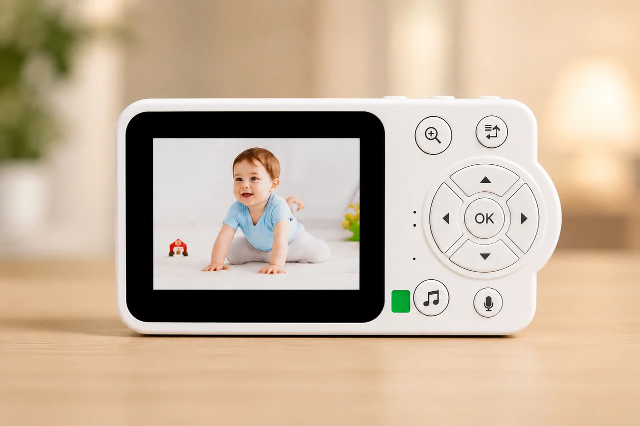 Відеоняня C3 з LCD‑екраном 2,8 дюйма та нічним баченням