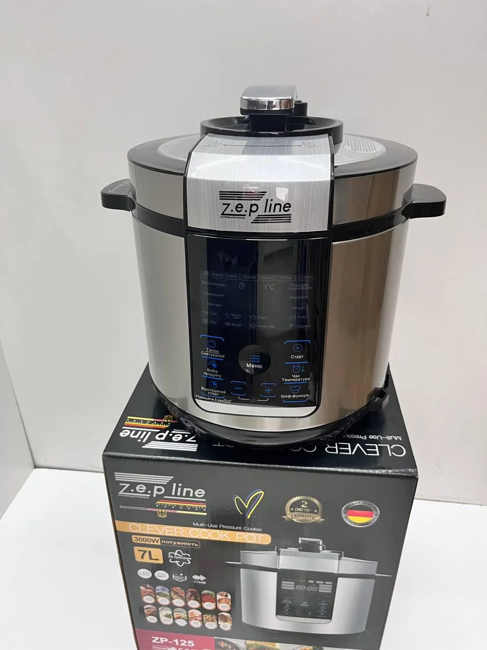 Zepline ZP-125 фритюрниця-аерогриль з чашею 7 л