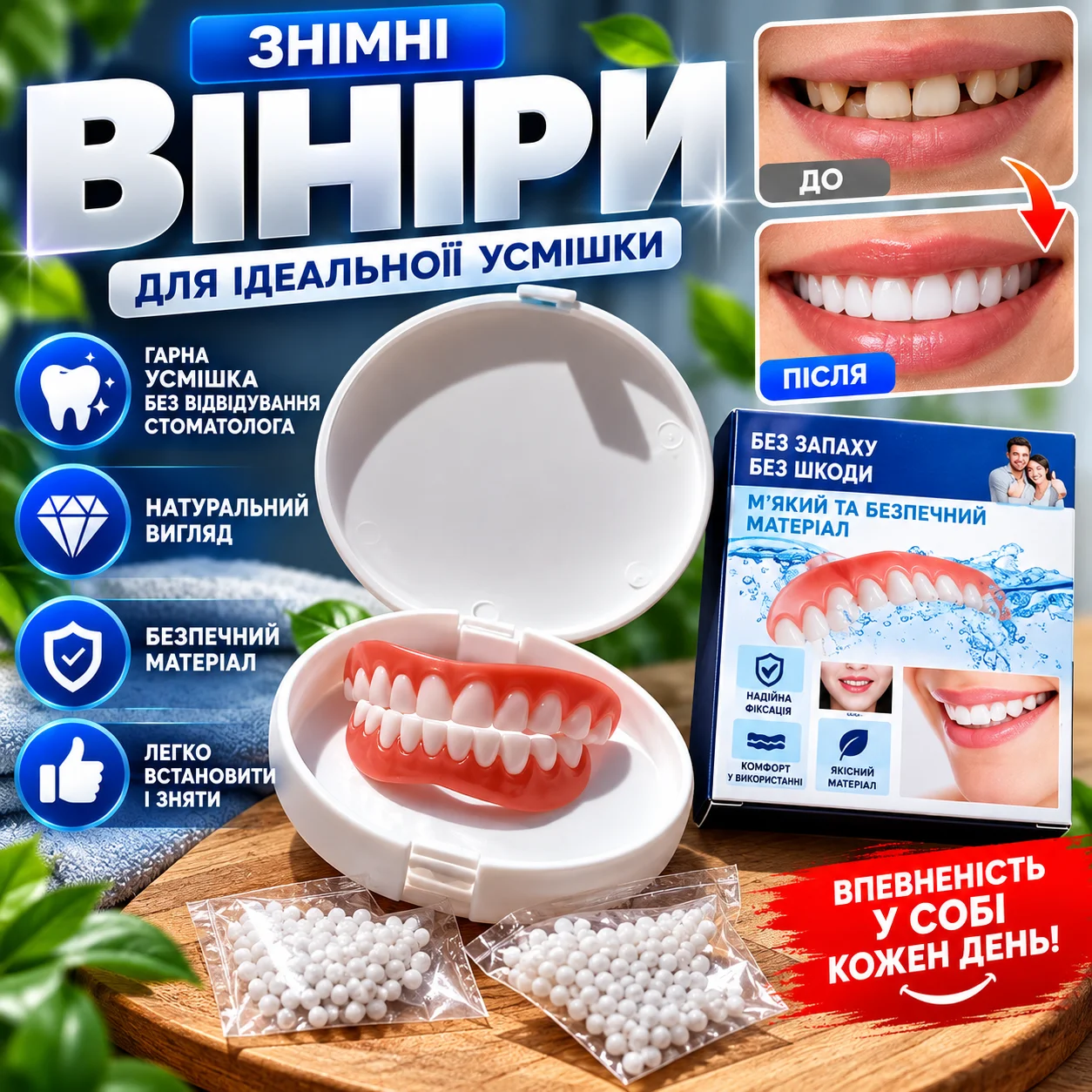 Знімні вініри LY-115 Perfect Smile Veneers